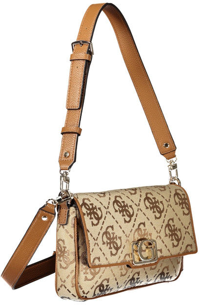 GUESS JEANS WOMEN'S BAG BEIGE-2