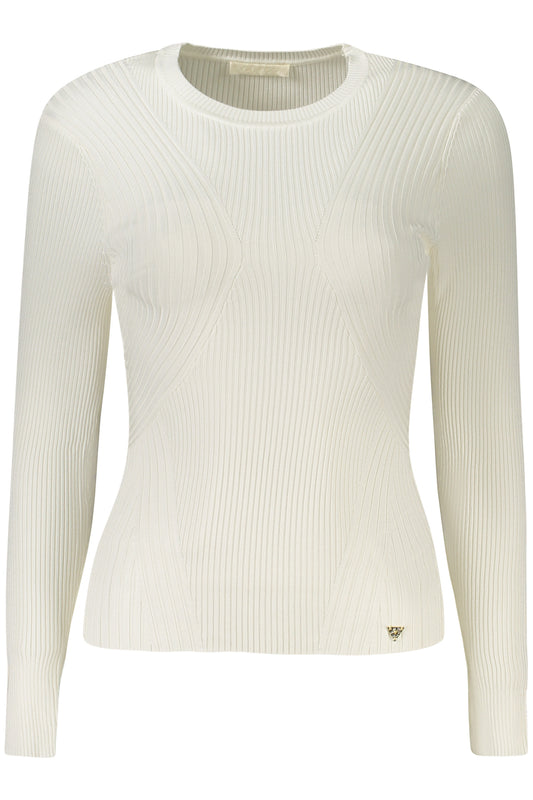 GUESS JEANS WOMEN'S WHITE SWEATER-0