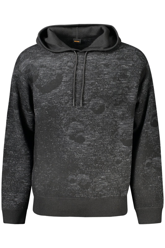 HUGO BOSS MEN'S BLACK SWEATER-0