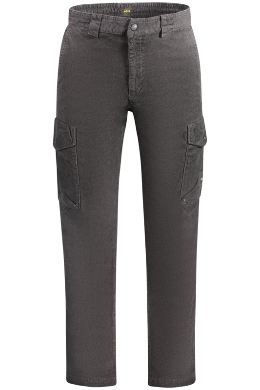 HUGO BOSS MEN'S BLACK PANTS-0