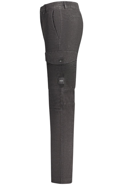 HUGO BOSS MEN'S BLACK PANTS-2