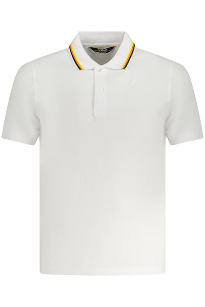 K-WAY POLO SHORT SLEEVES MEN WHITE-0