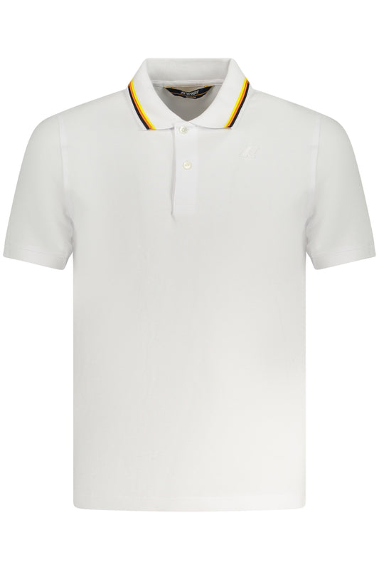 K-WAY POLO SHORT SLEEVES MEN WHITE-0
