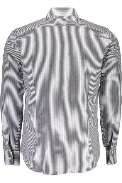 LA MARTINA LONG SLEEVE SHIRT MEN BLUE-1