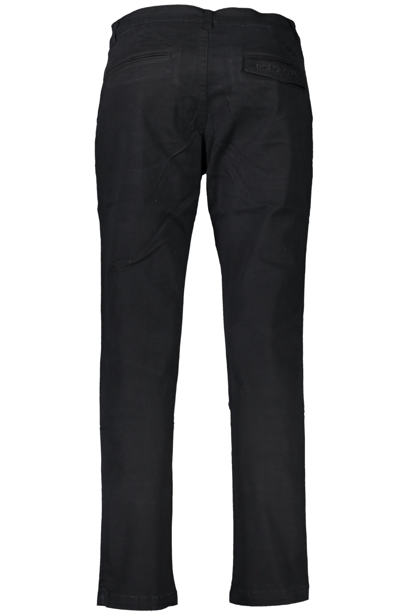 LA MARTINA BLACK MEN'S TROUSERS-1