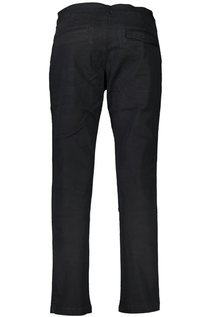 LA MARTINA BLACK MEN'S TROUSERS-1