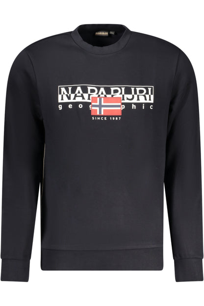 NAPAPIJRI SWEATSHIRT WITHOUT ZIP MEN BLACK-0