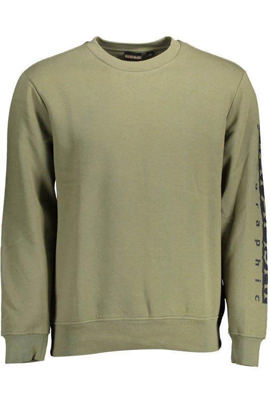 NAPAPIJRI SWEATSHIRT WITHOUT ZIP MEN GREEN-0