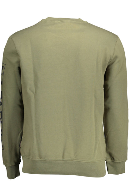 NAPAPIJRI SWEATSHIRT WITHOUT ZIP MEN GREEN-1