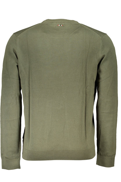 NAPAPIJRI GREEN MEN'S SWEATER-1