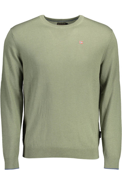 NAPAPIJRI MEN'S GREEN SWEATER-0
