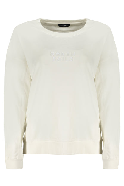 NORTH SAILS WOMEN'S ZIPLESS SWEATSHIRT WHITE-0