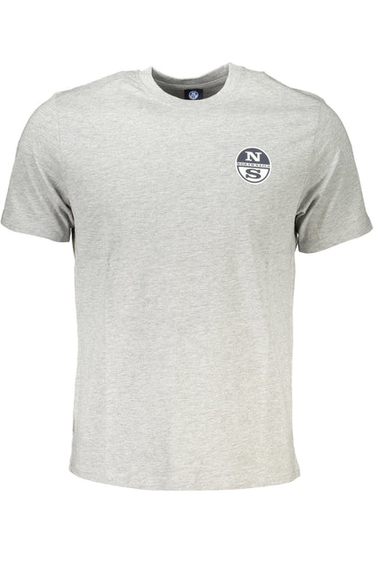 NORTH SAILS MEN'S SHORT SLEEVED T-SHIRT GRAY-0