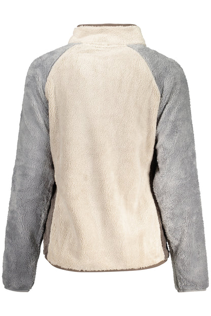 NORWAY 1963 WOMEN'S BEIGE ZIP-UP SWEATSHIRT-1