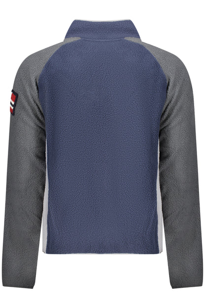 NORWAY 1963 MEN'S BLUE ZIP-UP SWEATSHIRT-2
