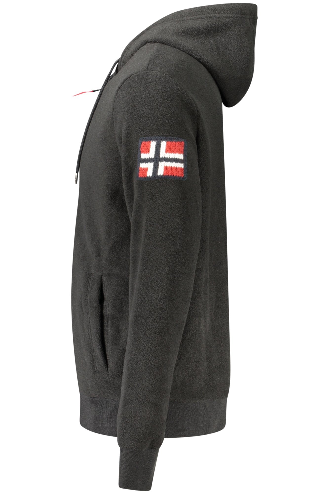 NORWAY 1963 MEN'S BLACK ZIP-UP SWEATSHIRT-2