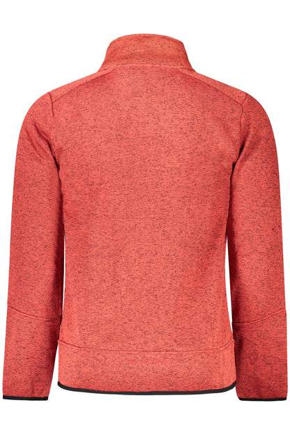 NORWAY 1963 MEN'S RED ZIP-UP SWEATSHIRT-1