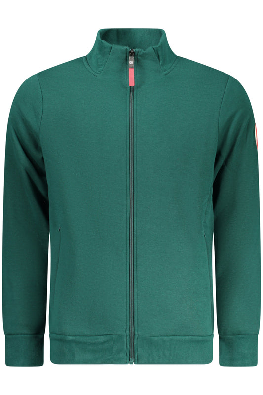 NORWAY 1963 MEN'S GREEN ZIP-UP SWEATSHIRT-0
