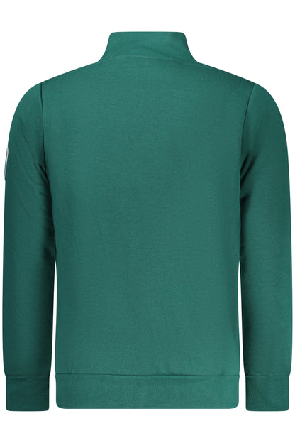 NORWAY 1963 MEN'S GREEN ZIP-UP SWEATSHIRT-2
