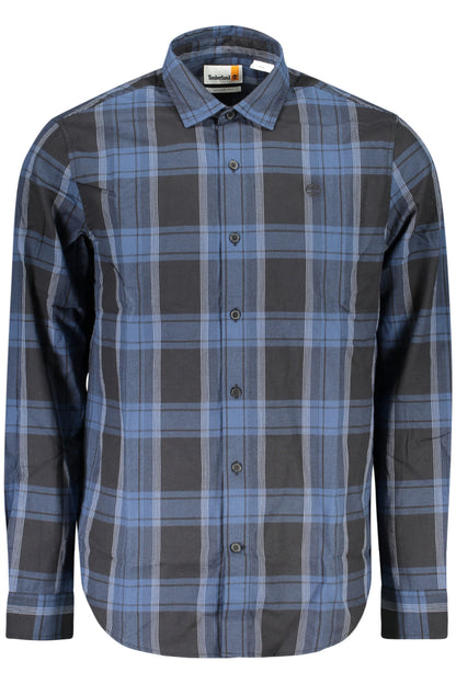 TIMBERLAND MEN'S LONG-SLEEVED SHIRT, BLUE-0