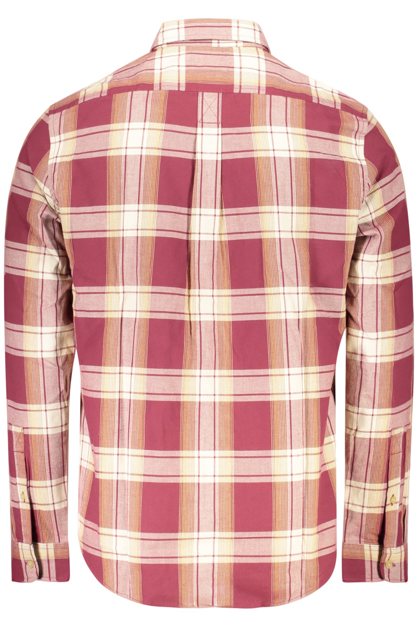 TIMBERLAND MEN'S LONG-SLEEVED SHIRT, RED-1