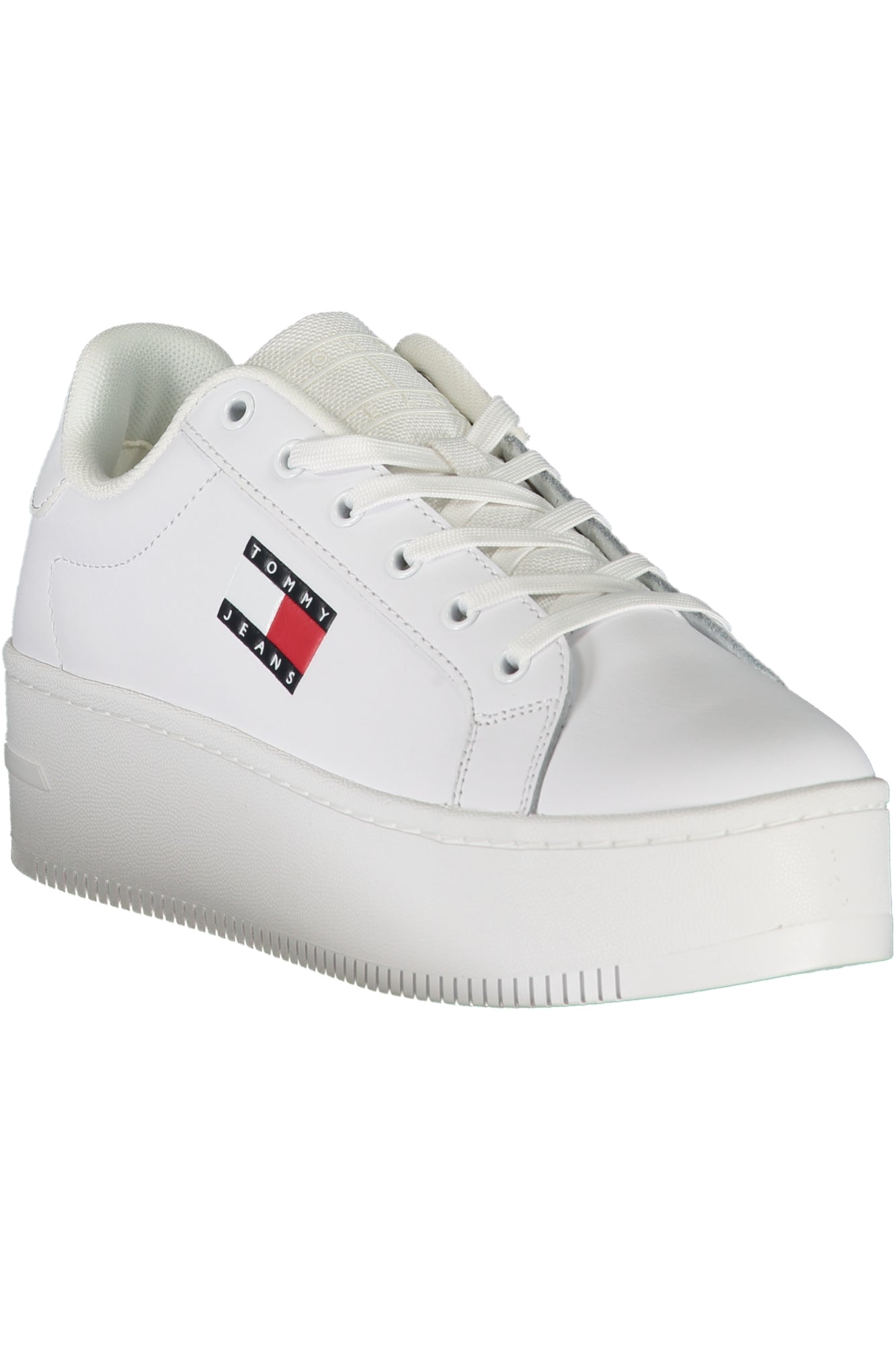 TOMMY HILFIGER WHITE WOMEN'S SPORTS SHOES-1