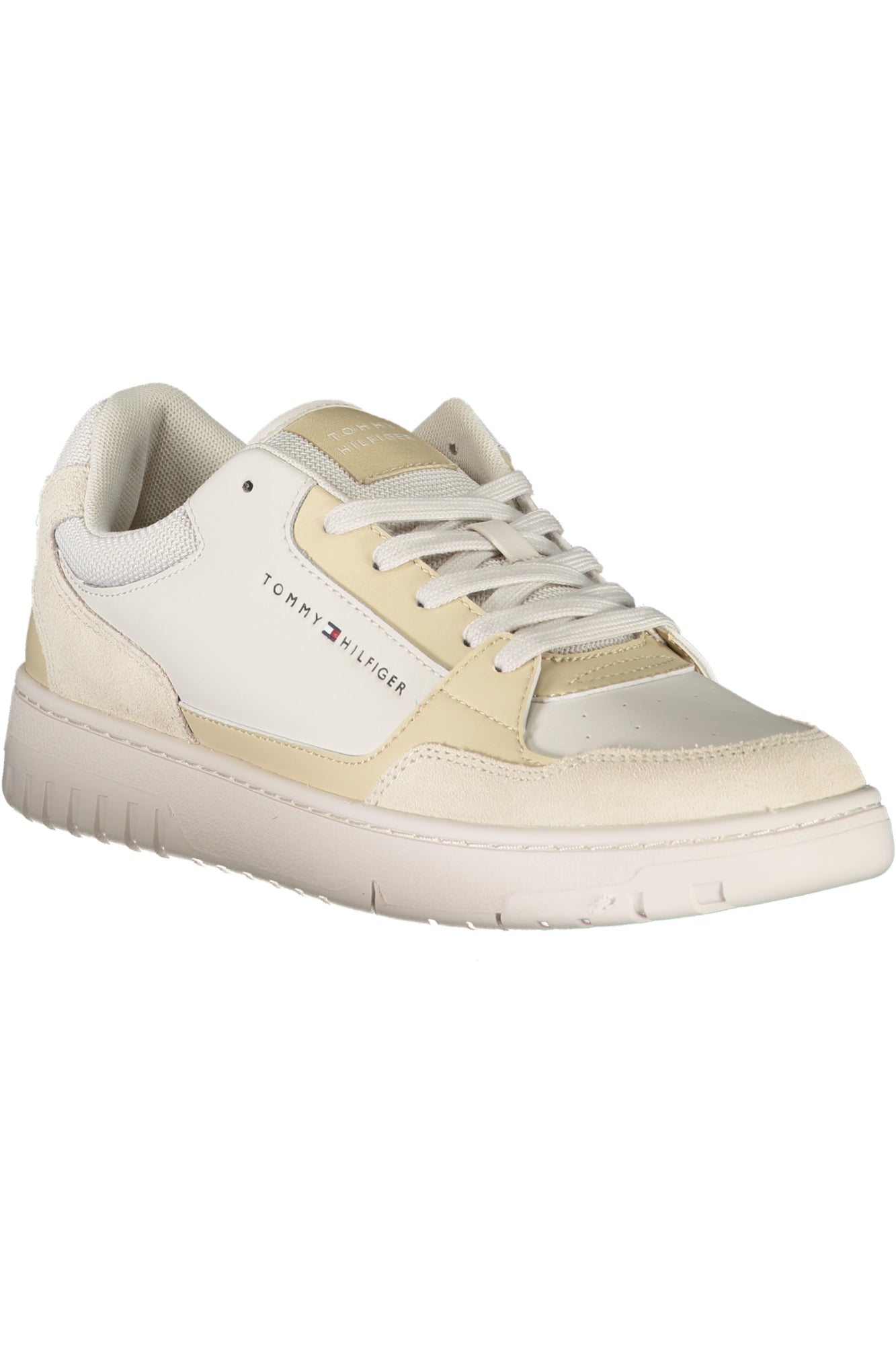 TOMMY HILFIGER BEIGE MEN'S SPORTS SHOES-1
