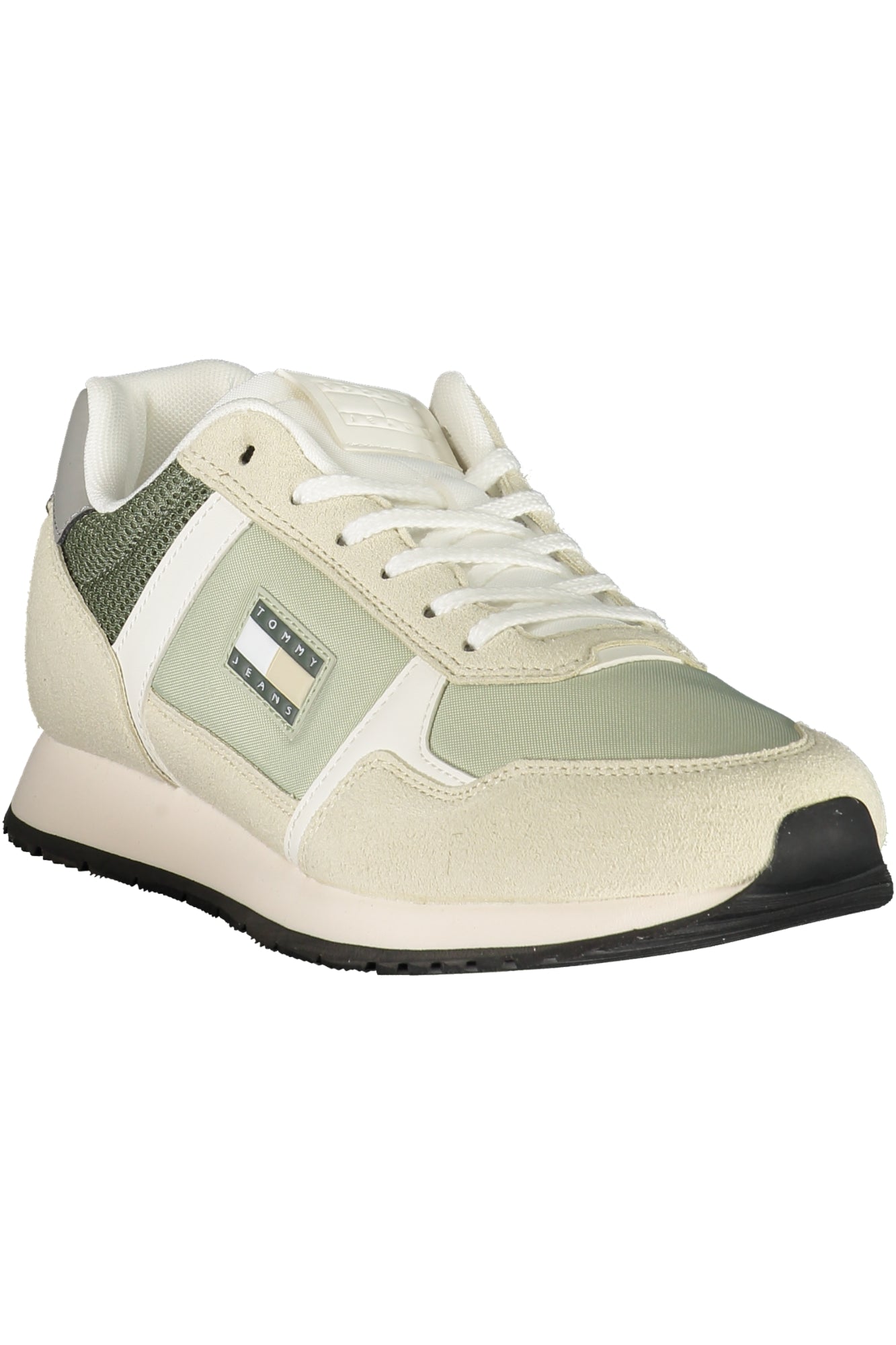 TOMMY HILFIGER MEN'S GREEN SPORTS SHOES-1
