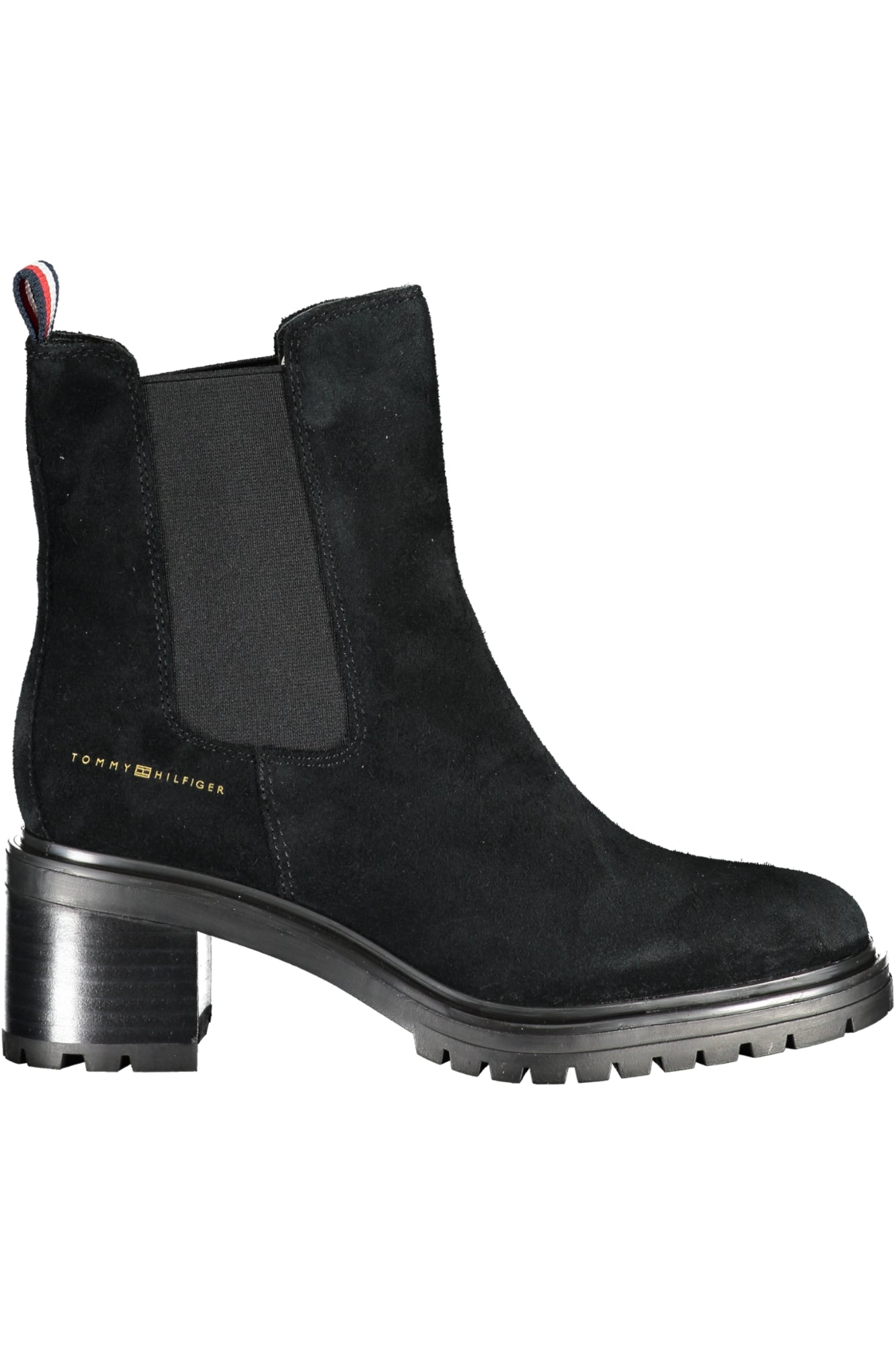 TOMMY HILFIGER BLACK WOMEN'S FOOTWEAR BOOT-0
