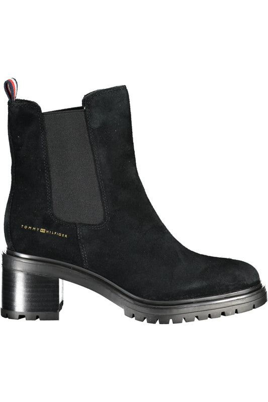 TOMMY HILFIGER BLACK WOMEN'S FOOTWEAR BOOT-0