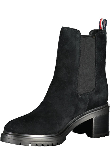 TOMMY HILFIGER BLACK WOMEN'S FOOTWEAR BOOT-2
