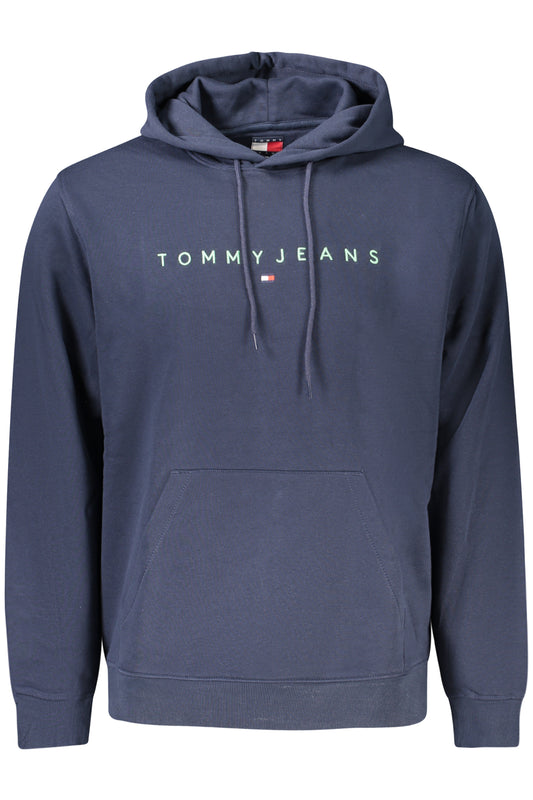 TOMMY HILFIGER MEN'S BLUE ZIP-UP SWEATSHIRT-0
