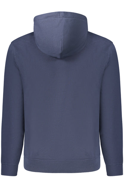 TOMMY HILFIGER MEN'S BLUE ZIP-UP SWEATSHIRT-1