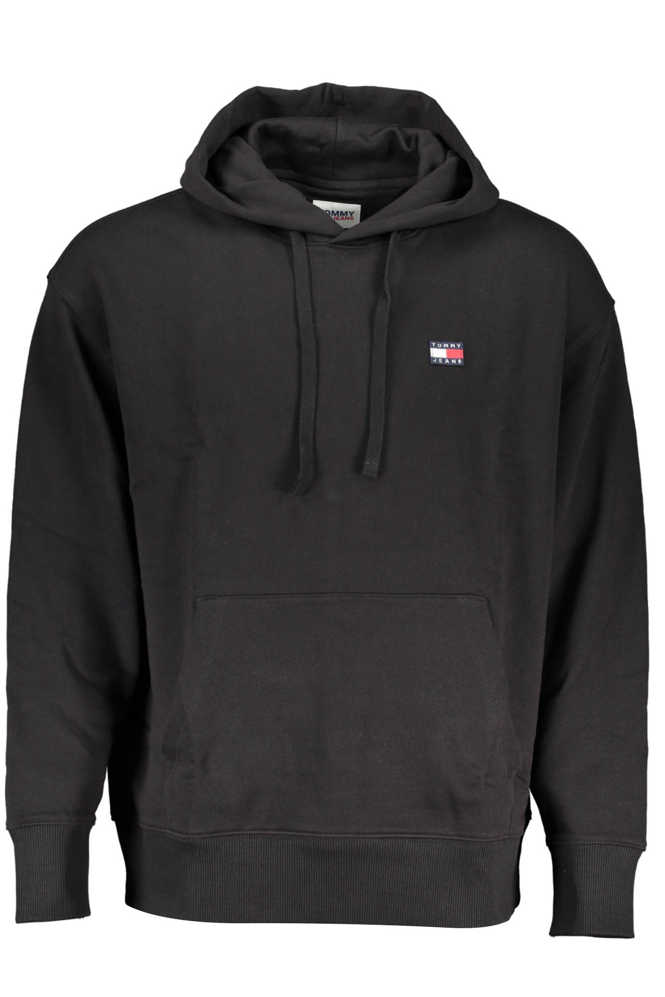 TOMMY HILFIGER MEN'S BLACK ZIPLESS SWEATSHIRT-0