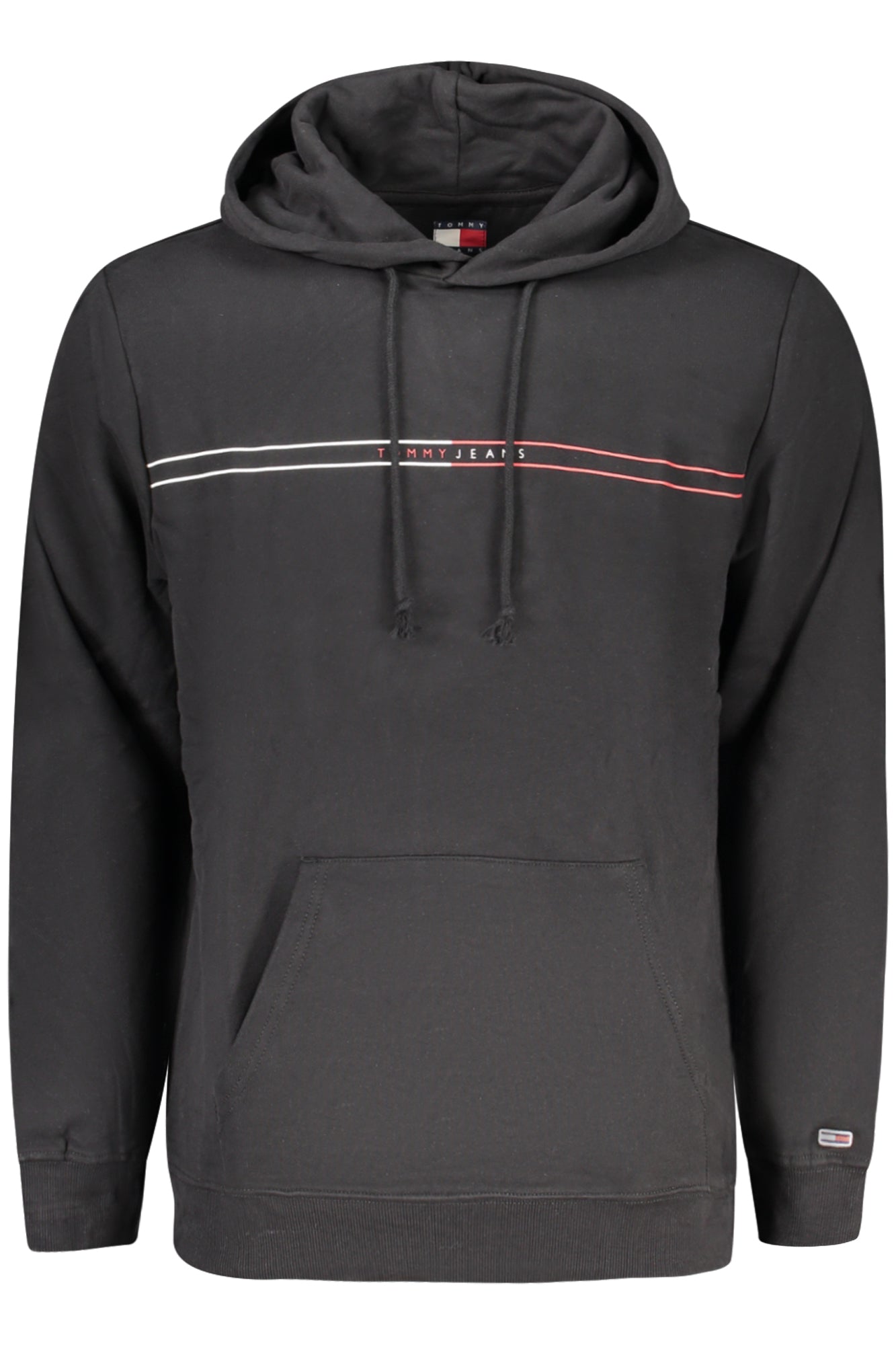 TOMMY HILFIGER MEN'S BLACK ZIP-UP SWEATSHIRT-0