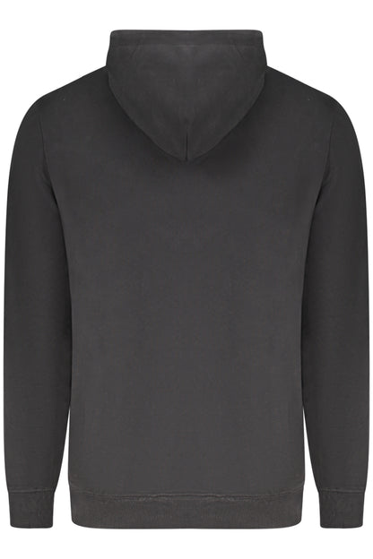 TOMMY HILFIGER MEN'S BLACK ZIP-UP SWEATSHIRT-1