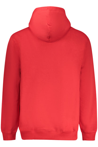 TOMMY HILFIGER RED MEN'S ZIP-UP SWEATSHIRT-1