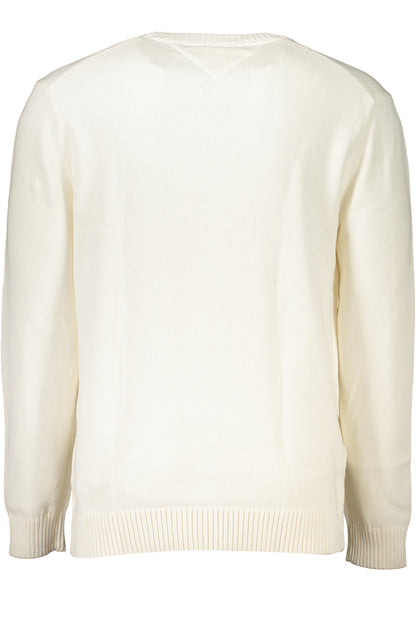 TOMMY HILFIGER MEN'S WHITE SWEATER-1