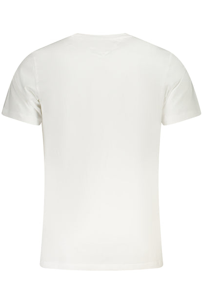 TOMMY HILFIGER MEN'S SHORT-SLEEVE T-SHIRT WHITE-1