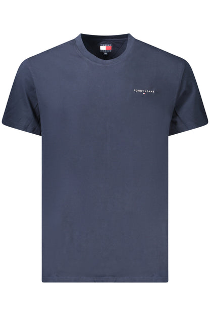 TOMMY HILFIGER MEN'S SHORT-SLEEVE T-SHIRT BLUE-0