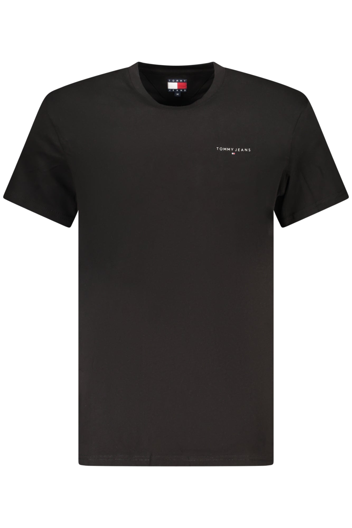 TOMMY HILFIGER MEN'S SHORT-SLEEVE T-SHIRT BLACK-0