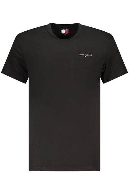 TOMMY HILFIGER MEN'S SHORT-SLEEVE T-SHIRT BLACK-0
