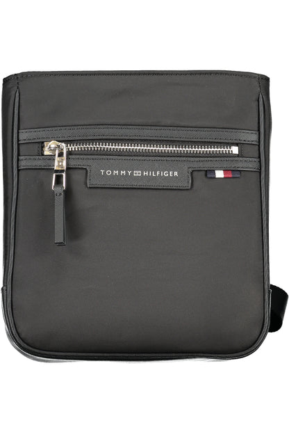 TOMMY HILFIGER MEN'S BLACK SHOULDER BAG-0